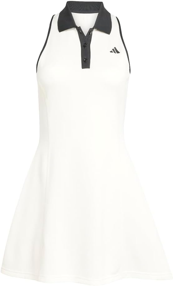 adidas Womens Heritage Sleeveless Dress Tennis Casual Casual - White