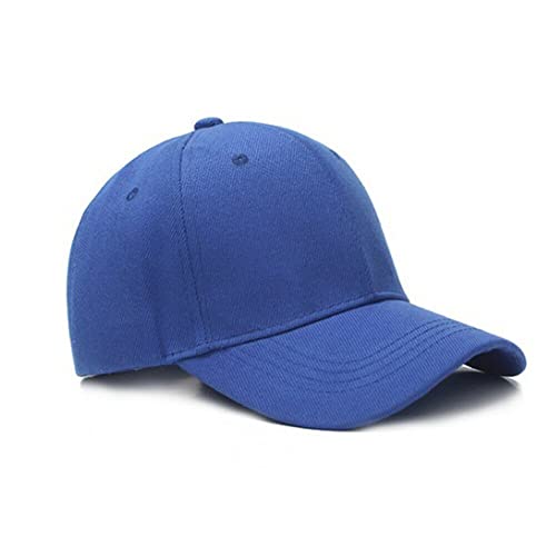 Boolavard - Gorra de béisbol, talla ajustable, para entrenamiento en carrera y actividades al aire libre en todas las estaciones, azul, Talla única