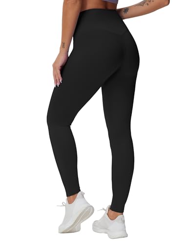 THE GYM PEOPLE Women's High Waist Yoga Leggings Ultra Stretchy Soft Breathable Tummy Control Running Workout Pants2