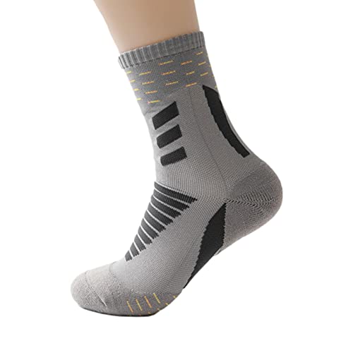 Meias de basquete para meninos jovens, meias de tornozelo confortáveis - meias grossas com controle