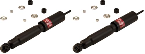 Image of KYB 343208 Excel-G Gas Shock, Black, Silver (Pack of 2)