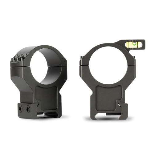 Image of Monstrum Challenger 30mm Picatinny Scope Rings with Integrated Level Bubble