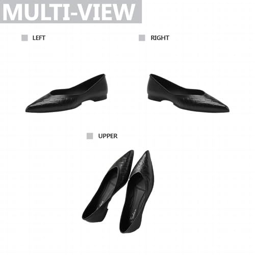 Womens Leather Ballet Flats Comfortable Slip-On Pointed Toe Shallow Mouth Inside Outside Full Leather Casual Shoes for Daily Work Vacation4