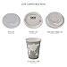 ECO PRODUCTS Compostable Disposable World Art 12oz Large Coffee Cups, Case of 1000, Renewable Hot Paper Cup, Plant Based PLA Lining, Color Coded 8