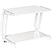 Lavievert Supporto per stampante desktop, scaffale per stampante a 2 livelli, organizer multiuso da scrivania con piedini antiscivolo regolabili per Home Office - Bianco