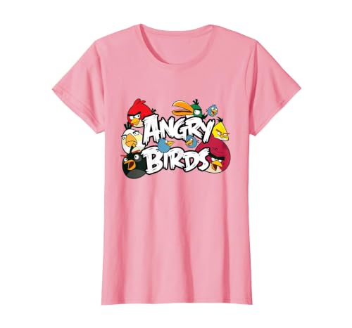 Angry Birds Classic T-Shirt, Women, Pink, X-Small