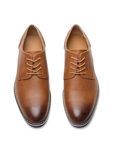 Men's Orthopedic Dress Shoes Business Oxford Derby Shoes Casual Leather Walking Flats4