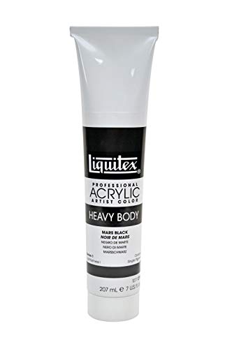 Image of Liquitex Professional Heavy Body Acrylic Paint 6.76-oz tube, Mars Black