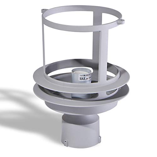 Plc Lighting 1896 Sl Exterior Post Light, Silver #TOP3