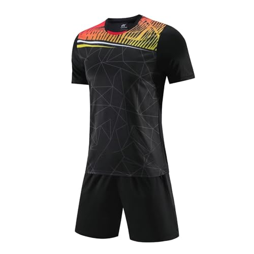 Maillot de foot enfant personnalisé avec short de football garçons pour sport à l'école