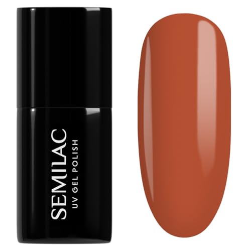 Semilac UV Nagellack Hybrid 417 Safari Sunset 7ml Kollektion Into Her Nature