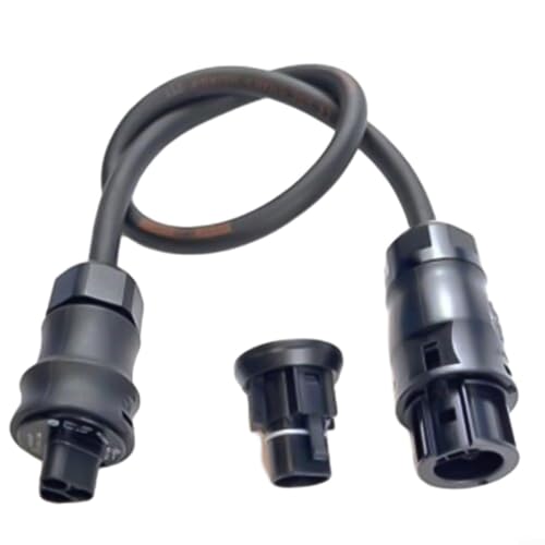 Sileduove Cable de conexión de red 1,5 mm² H07RN-F Elastómero para Betteri BC01 y para Schuko Inverter AC Link, cable flexible ignífugo resistente al aceite (1 metro)