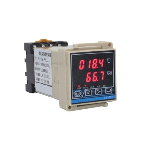Contrôleur d'humidité numérique LED capteur combiné température PID 220V