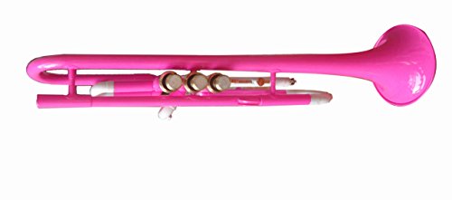 Queen Brass Trumpet White Awesome Sound Looks Bb Pitch Mp+Case Pink #TOP3