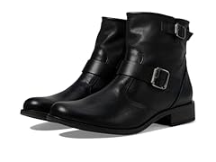 Black Washed Leather