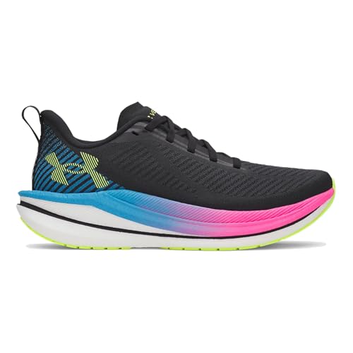 Under Armour Velociti SPD Scarpe da Corsa Scarpe neutrali Donna Nero - Black/Capri/High Vis Yellow 41
