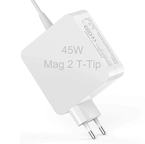 Bofuler 45W Mac Book Alimentación Punta, Mac Book AC Conector Compatible con Mac Book Air versión 2012-2018, para Mac Book Air 11 Pulgadas y 13 Pulgadas después Mediados 2012, Mac Book Air Cargador