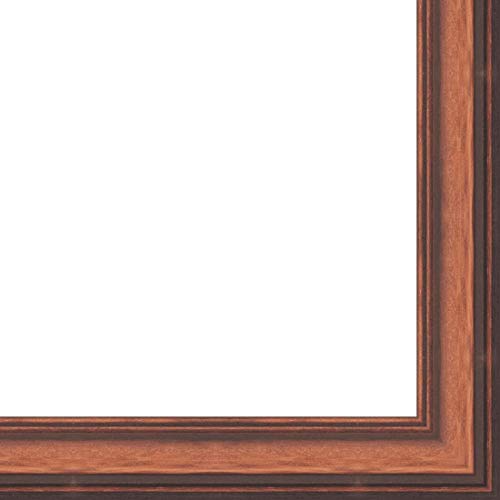 CountryArtHouse Picture Frame Moulding (Wood) 100ft bundle - Traditional Walnut Finish - 1.25