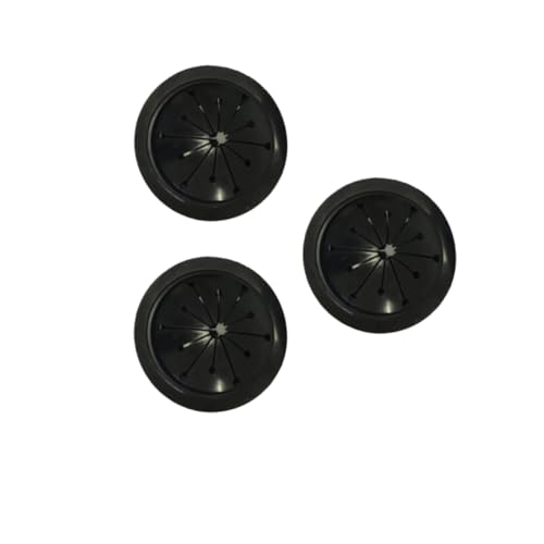 COLLBATH 3 Piezas anillo de sello de goma colador de fregadero de cocina cesta estante instante equipo electrodomésticos electródomesticos Automóvil anillos de sello cazador de focas Black