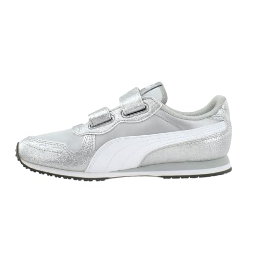 PUMA PUMA Mens Cabana Racer Glitz V Ps Sneakers Shoes Casual - Silver - Size 3.5 M