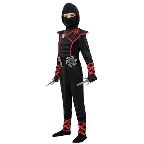 Spooktacular Creations Boys Ninja Deluxe Costume for Kids