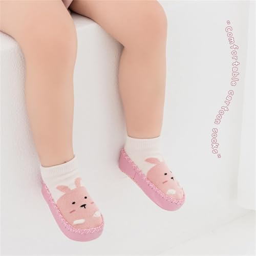 Baby Slippers Socks Toddler Non-skid Sock Shoes Non Slip Floor Grippers for Boys Girls First Walking 2 Pairs4