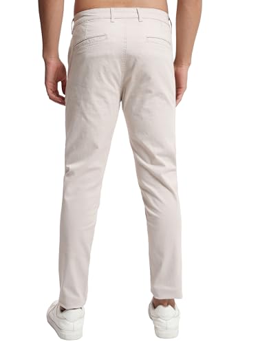 Image of Highlander Men's Slim Fit Formal Trousers | Ankle Length |Smart Trousers for Men | Chino Trousers for Men|Elegant Design | Comfortable Fabric for Daily Work & Formal Occasions