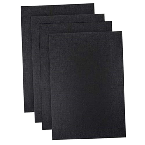 ULDIGI DIY Handmade Needlework Cloth Set 4pcs Cross-Stitch Fabrics 2pcs 30x45cm Each Safe for Home Dec