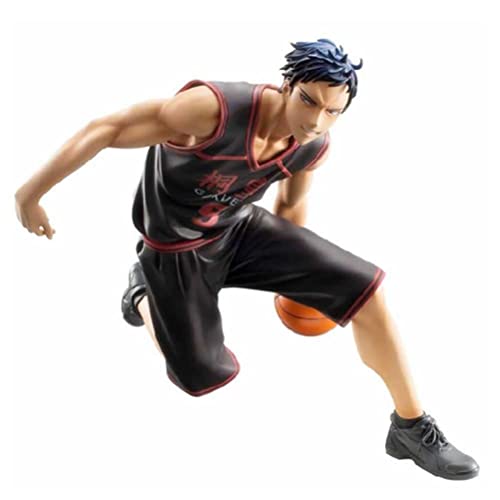 黒子のバスケ：あおみね だいき18cm/7インチアクションフィギュア3DPVCスタティックスタチューデスクトップデコレーショングッズプレミアムフィギュア手作りモデル