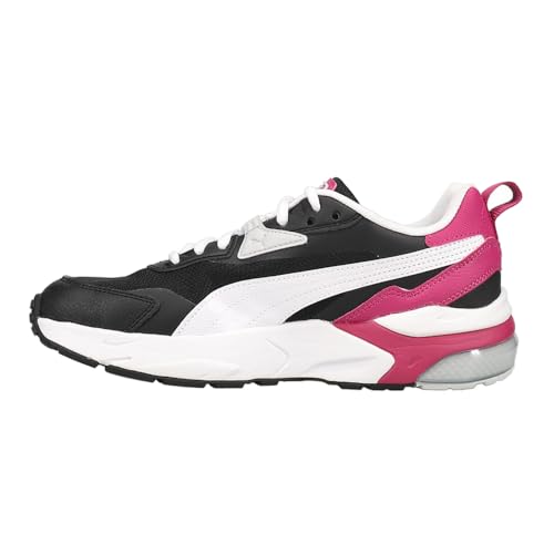 PUMA PUMA Womens Vis2k Lace Up Sneakers Shoes Casual - Black, Pink, White - Size 8.5 M
