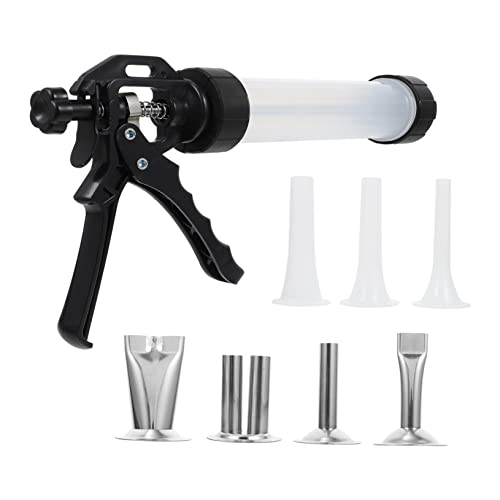 Cabilock Ergonomic Design Sausage Stuffer Manual Sausage Maker Meat Grinder Stainless Steel Plastic Easy to Use