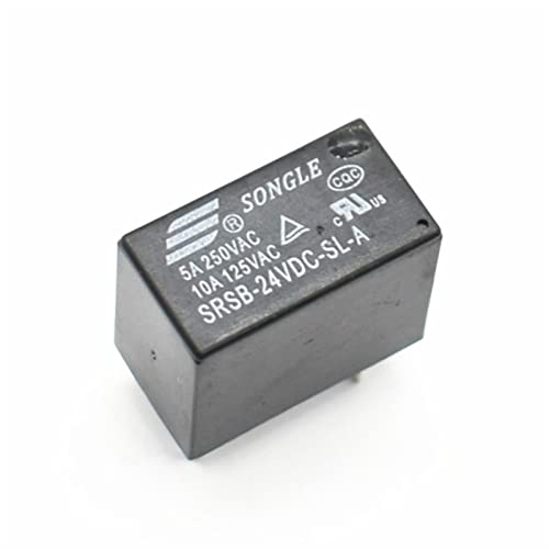 Relés SRSB-24VDC-SL-A 4PIN para proyectos de robótica y sensores Arduino