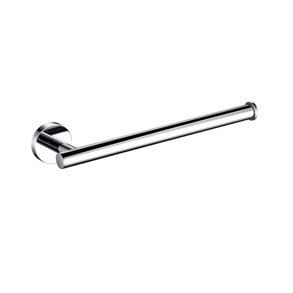 VVW&LIU Black Wall-mounted Black Stainless Steel Towel Rack Set Towel Bar Toilet Paper Holder Robe Towel Hooks Bathroom Accessories