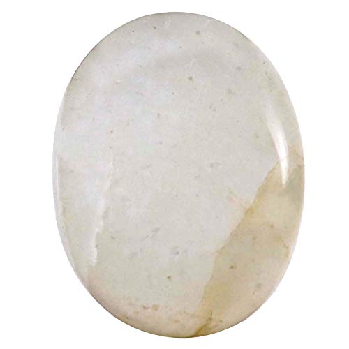 Pierre de lune soyeuse 11,2 ct : cabochon de qualité gemme rare Mv92