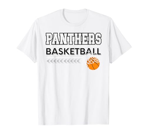Panthers Basketball School Spirit Panther Pride Sports T-Shirt