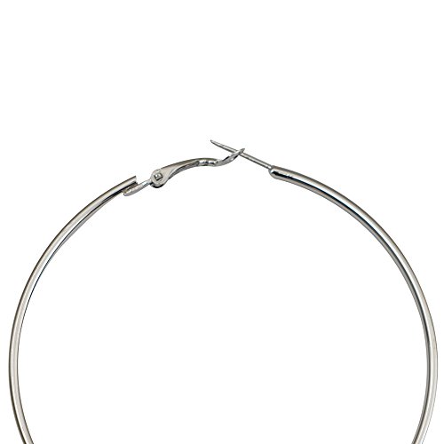 Elegant Silver Earrings Balis