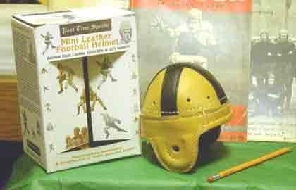 Notre Dame Mini Leather Football Helmet (1947-1954)