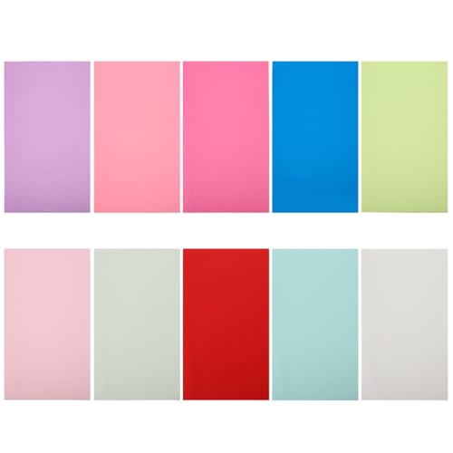 Cuir synthétique tissu Anneome 10 pièces lot pour vos projets de bricolage DIY