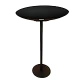 Speaker Stands Compatible with Bowers & Wilkins Zeppelin First-Generation and 4th Generation Speakers Aluminium Alloy and a Hidden Power Cord Design (Zeppelin 4th Generation Stand Black)