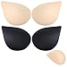 SATINIOR Inserts de Soutien-Gorge 2 Paires Coussins Coussinets de Soutien-Gorge Amovible