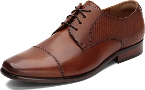 Florsheim Men's Scottsdale Cap Toe Oxford, Cognac, 11.5 Medium