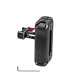 Mini poignée en silicone confortable et antidérapante : la mini poignée est fabriquée en silicone, ce qui optimise la sensation de préhension et augmente la friction, réduit la fatigue de la main lors de prises de vue de longue durée et améliore la stabilité du contrôle.