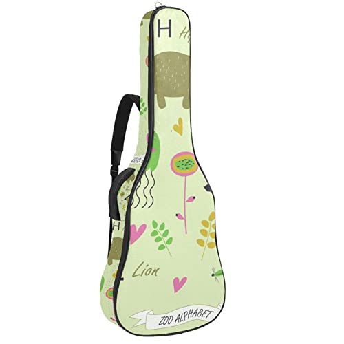 Hondank Housse imperméable pour guitare acoustique avec double bandoulière et poche Motif chaton mignon, Multicolore 09… - Les Beatles, Paul McCartney, John Lennon, RIngo Starr, George Harrison Hondank Housse imperméable pour guitare acoustique avec double bandoulière et poche Motif chaton mignon, Multicolore 09…