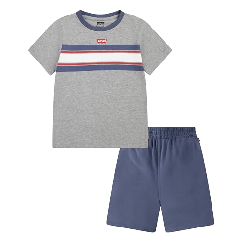 Graphic T-Shirt and Shorts 2-Piece Outfit Set