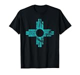 New Mexico Tshirt - Zia Symbol Distressed T-Shirt