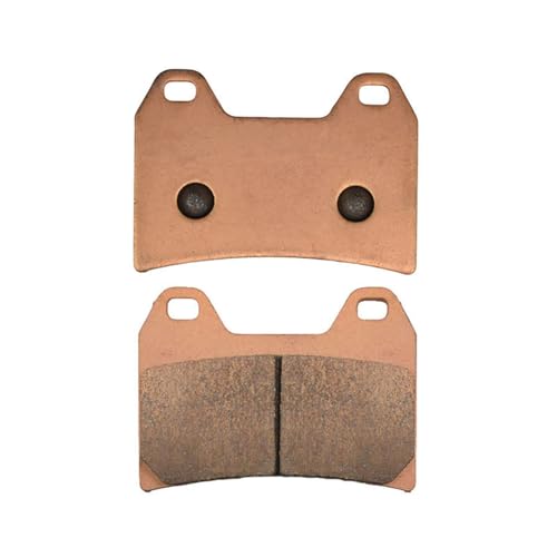 Plaquettes de frein avant frittées pour stopper les vibrations sur Yamaha XT660X