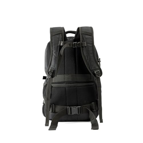 Image of Tripole Falcops 32L Tactical Laptop Backpack with Laser-Cut MOLLE Webbing | Water Repellent | for Daily use, Army, Office & Outdoor | 3 Year Warranty (Black)