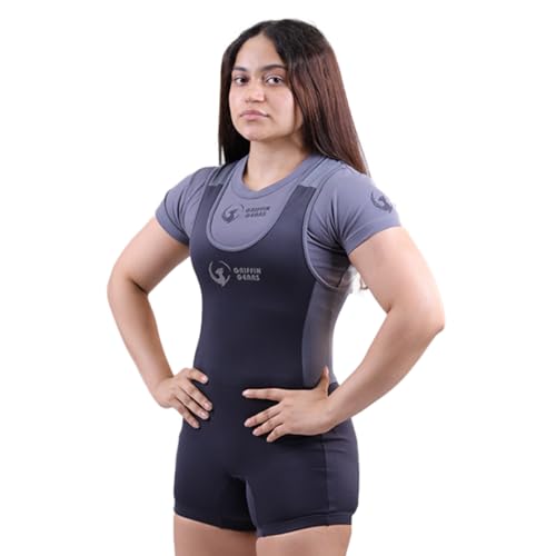 Image of Women's Powerlifting Singlet | IPF Standard | Single Ply | Competition & Training | Indian Size L | Squat Deadlift Bench Press