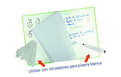 Miniatura 5 de Oxford, Cuadernos A4 (Folio) Cuadrícula 4x4, Tapa Extradura, 80 Hojas, Pack 5 Libretas, Colores Pastel