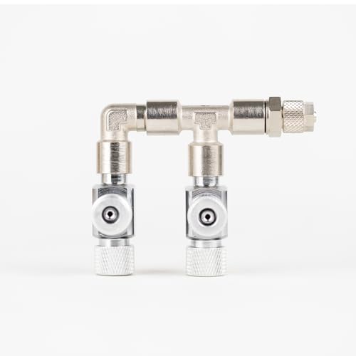 CO2 Verteiler 2er | 3er | 4er | 5er für Aquarium CO2-Anlagen (Für 2 Aquarien)